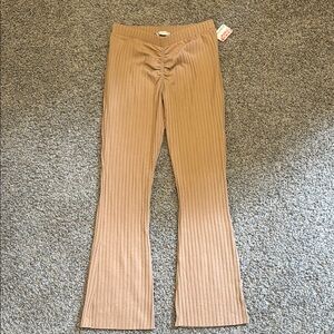 Free People Ribbed Flare Pants